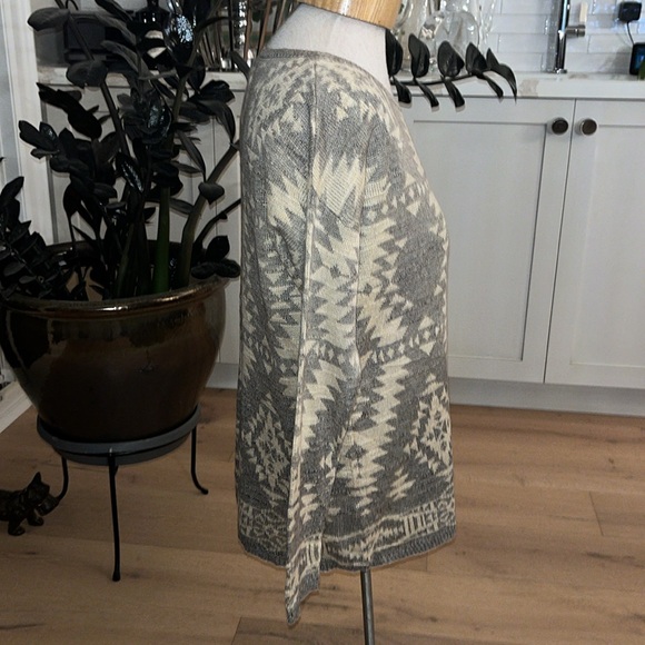 VGUC Denim & Supply Ralph Lauren 100% cotton southwest print long sleeve sweater - Picture 3 of 7